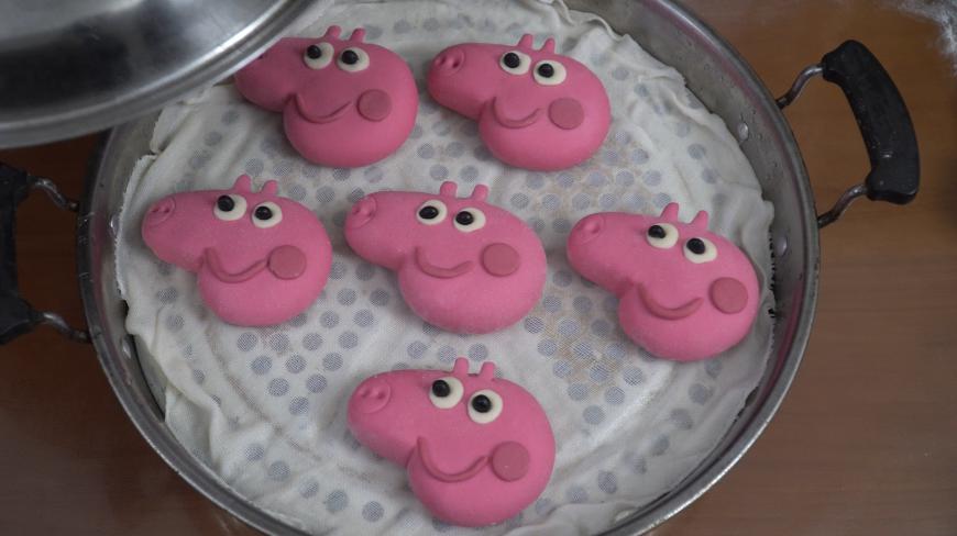 创意小猪佩奇面食,一学就会,好吃好看人人都喜欢