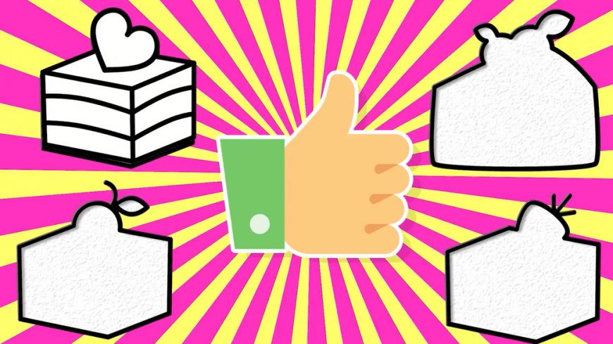 儿童简笔画儿歌 美味的小蛋糕