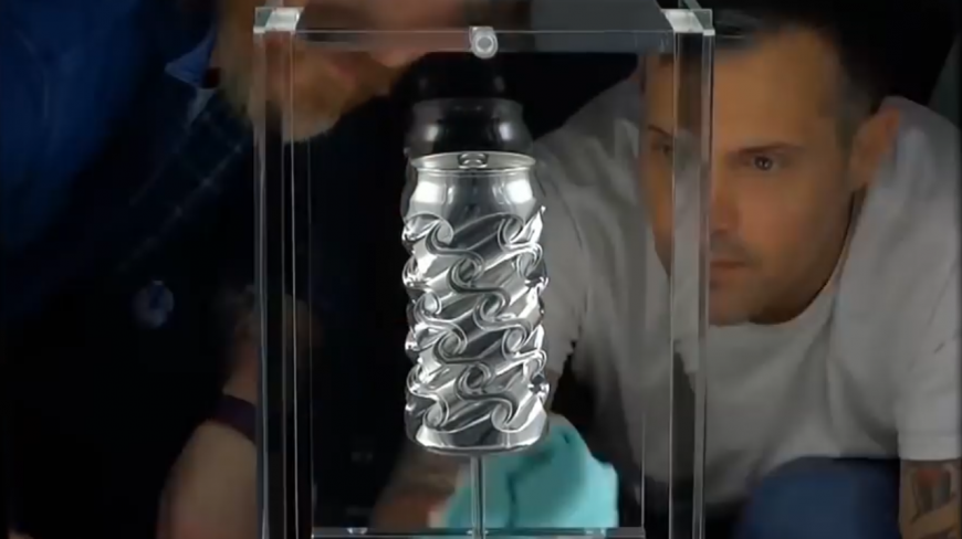 易拉罐摇身一变成贵族,身价2000美元,冲这个创意你愿意买吗?