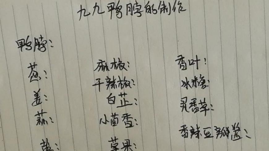 正宗九九鸭脖做法,师傅传授的老手艺,简单易做,味道杠杠滴!