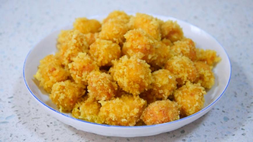 快餐店里的鸡米花很好吃,详解做法告诉你,一学就会,在家就能做