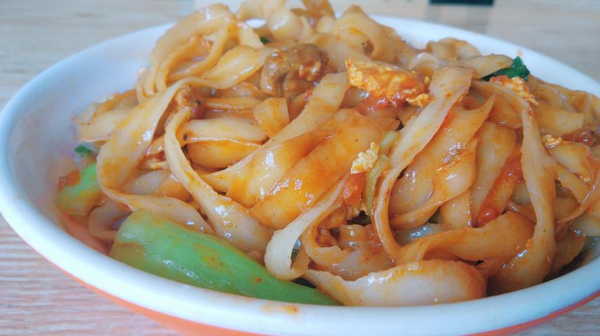 你吃过西红柿鸡蛋+卤肉二合一拌面吗