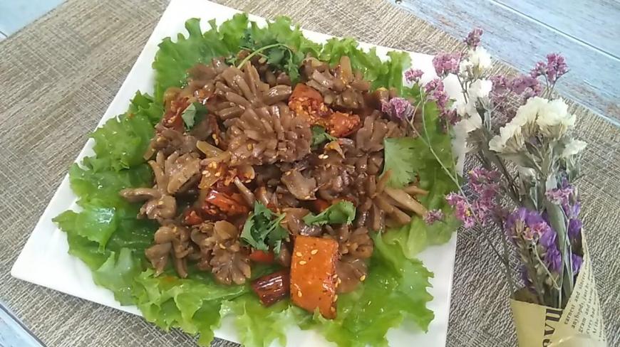 家常爆炒鸡胗,太好吃了!
