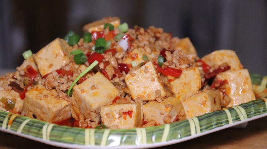 1块豆腐,3两肉,教你豆腐好吃又下饭的做法,吃起来特别香