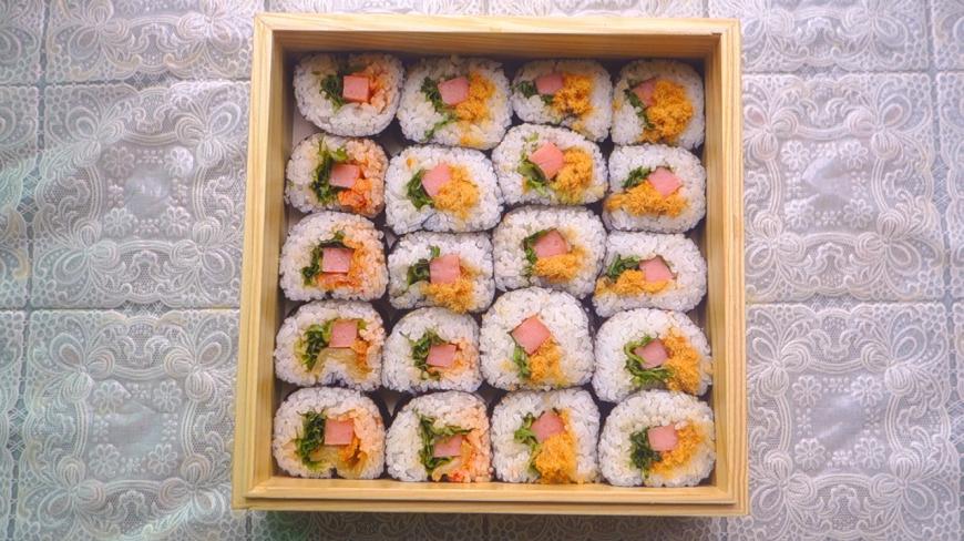 野餐特辑二:两款简单好做的紫菜包饭,卷一卷就能带去野餐了
