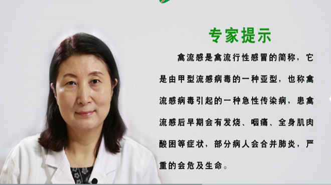 得了禽流感一般会有哪些症状?早期会有发烧、咽痛、肺炎等症状