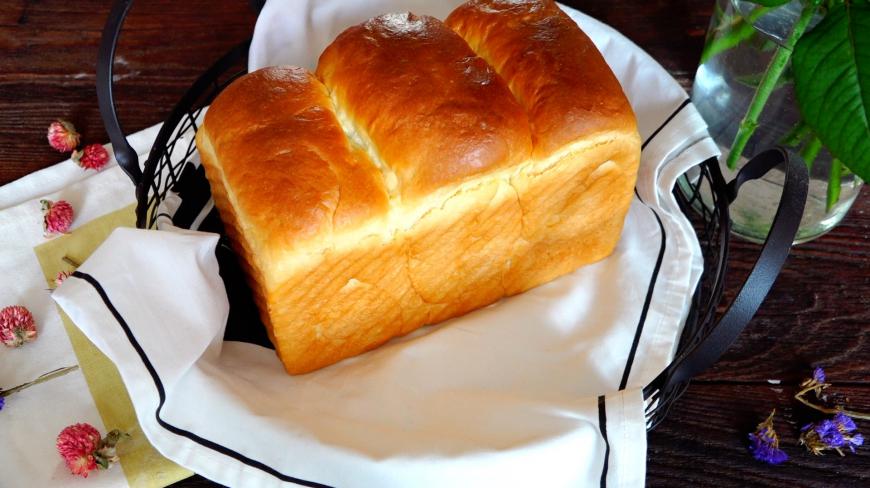 超详细步骤教你制作超松软的北海道牛奶吐司