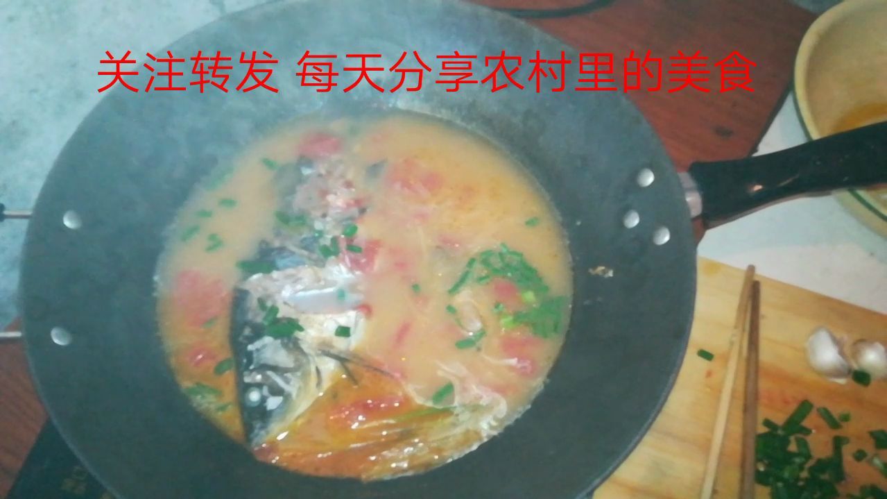 鲫鱼番茄汤最正宗的做法 又香又浓 饭店一样的味道