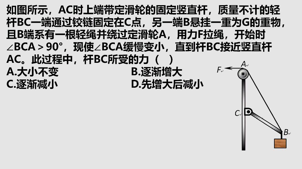 [图]高考冲刺助力,力学动态平衡解题密钥2