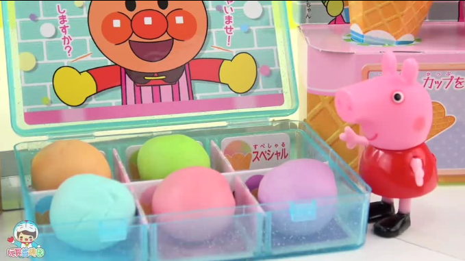 面包超人粘土冰淇淋DIY