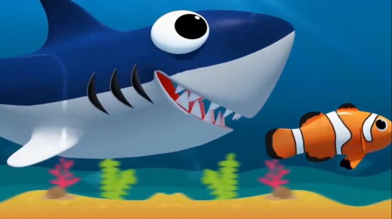 幼儿英语启蒙,数一数海里的鱼,学习数字