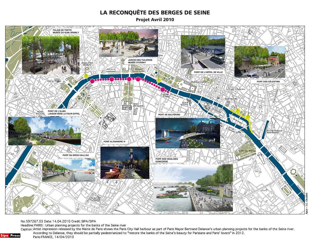 Policy planning documents and websites for the San Antonio River Walk over the years