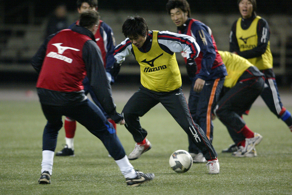 2009年3月25日,辽宁足球队在沈阳绿岛室内体育场进行回沈阳后的第一堂