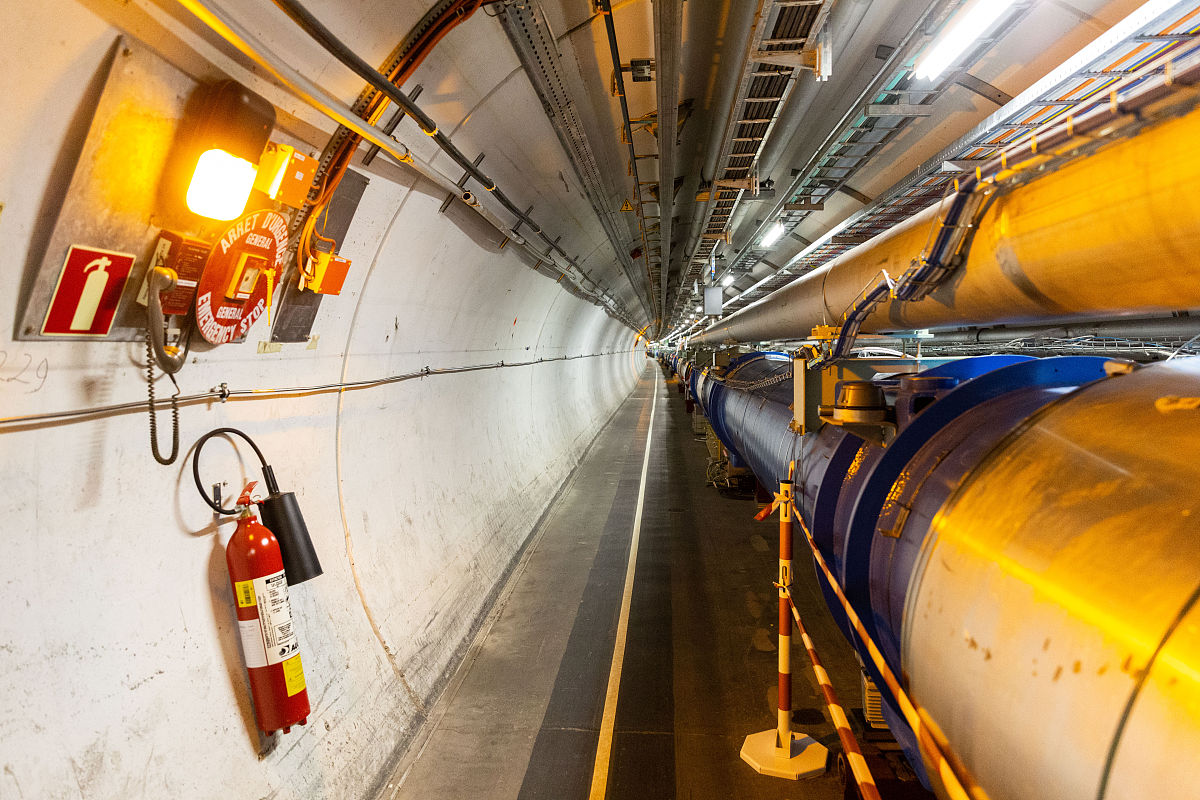 当地时间2019年9月14日,瑞士梅汉,欧洲核子研究中心(cern)粒子物理实