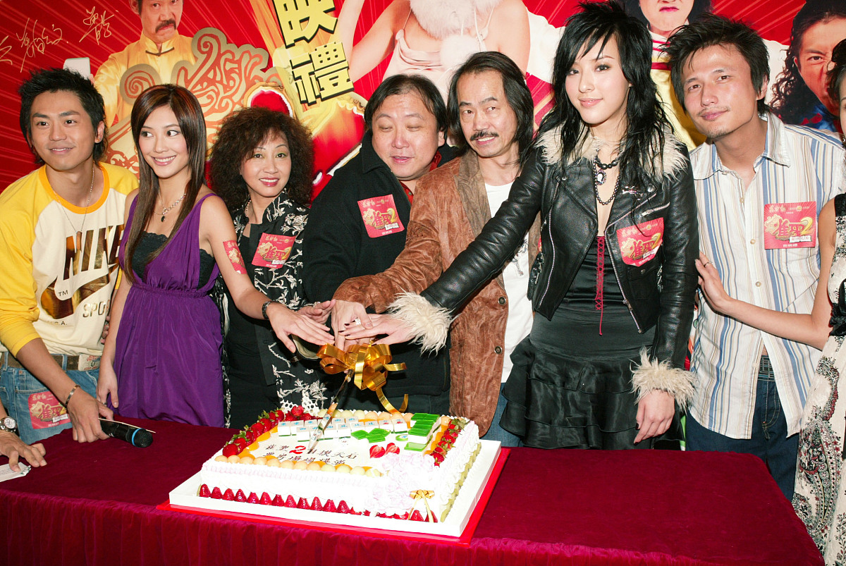 2005年11月22日,香港,电影《雀圣2》举行首映礼.+++_+++雀圣2,