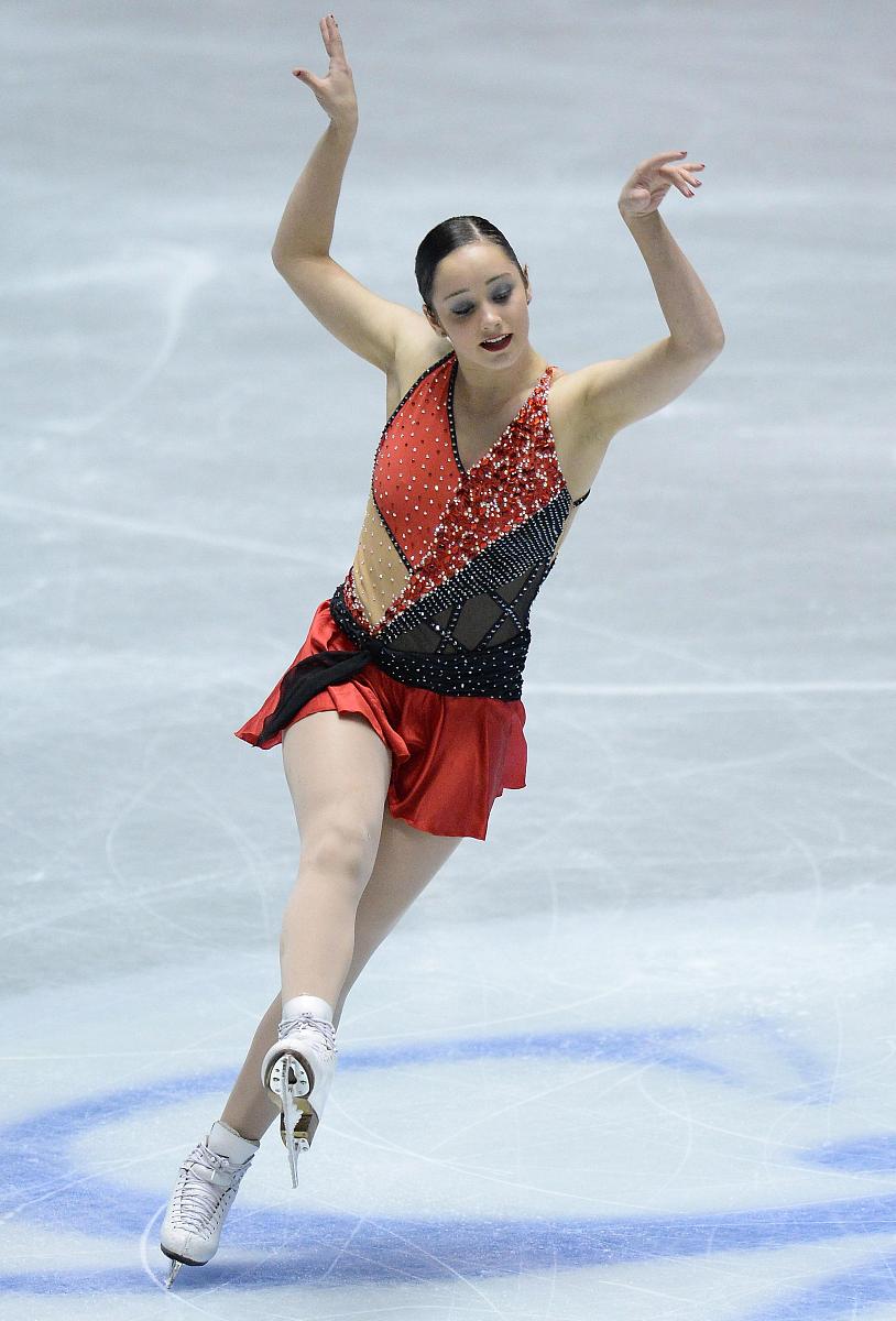 2013年4月13日,日本东京,2013国际滑联花样滑冰团体世界杯第3日,中国