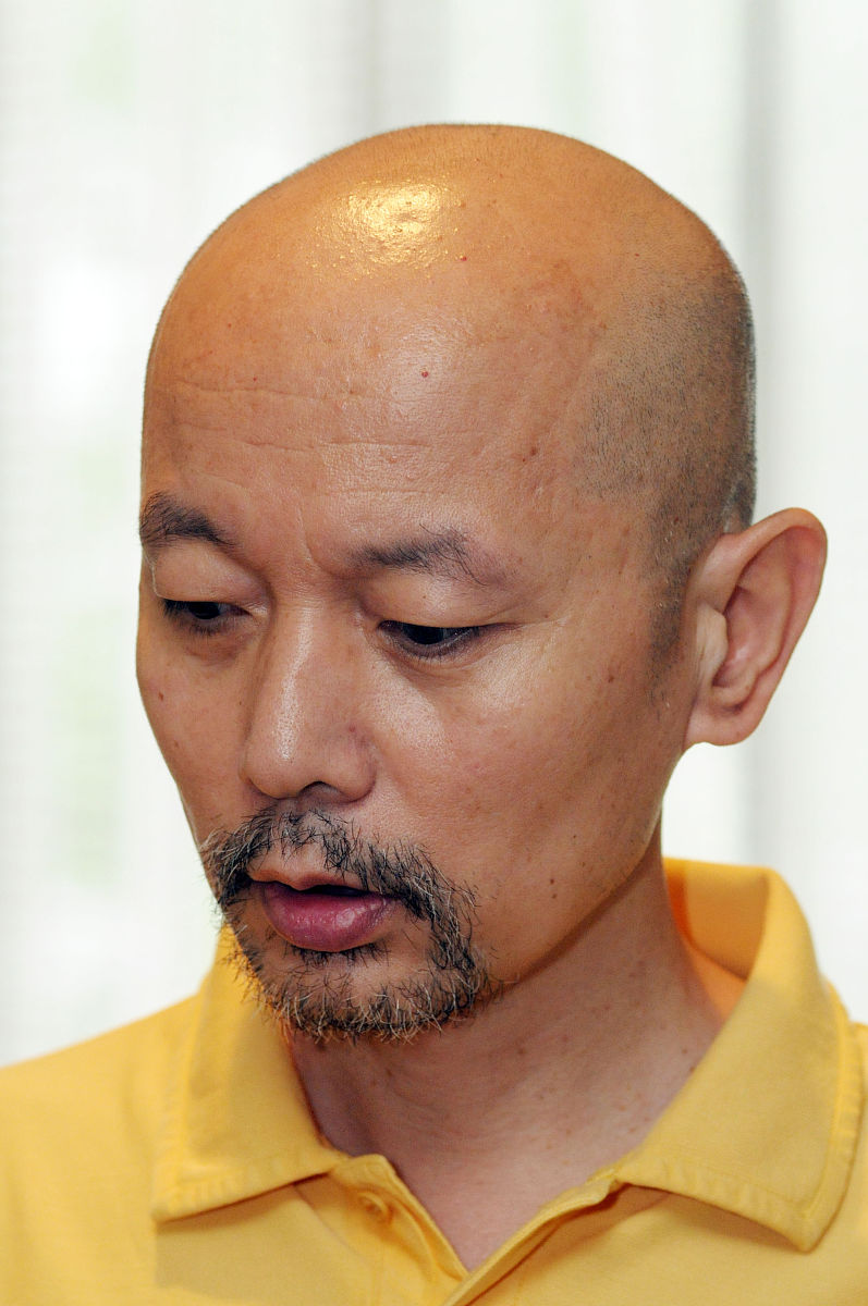 2009年7月1日,北京,电影《气喘吁吁》海报揭幕及官网启动仪式正式举办
