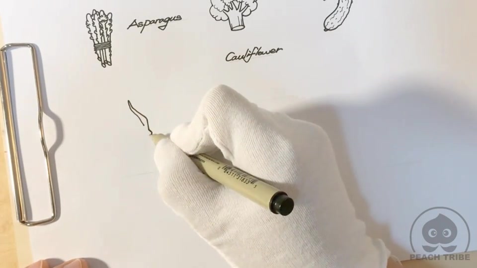 简笔画新鲜的蔬菜轻松易画