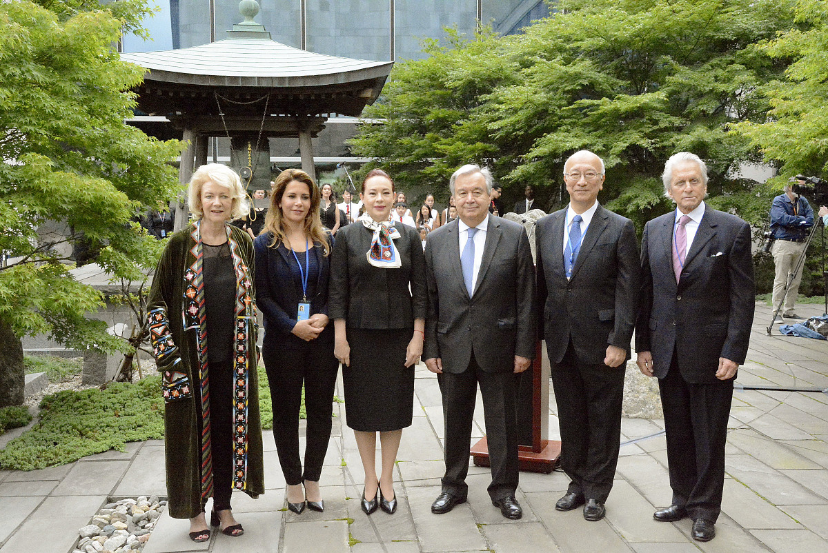 当地时间2018年9月21日,美国纽约,联合国秘书长古特雷在纽约联合国总