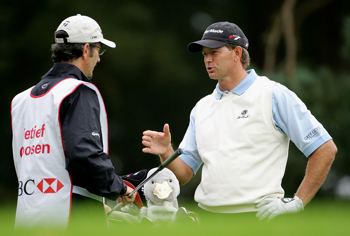 virgina water, united kingdom - september 14:  retief goosen of 