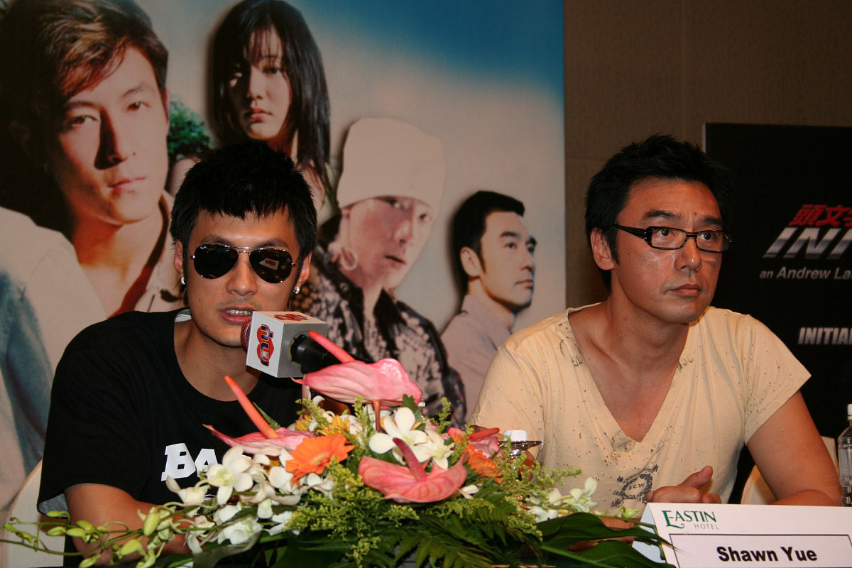 2005年6月22日,吉隆坡,电影《头文字d》来到马来西亚进行宣传.+++_+++