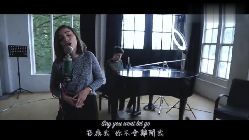 [图]非常好听的一首欧美翻唱,Say You Wont Let Go& This Tow