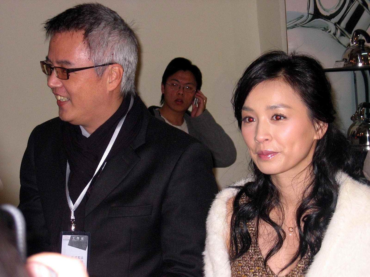 2007年1月21日,苏州,台湾美女张庭和男友林瑞阳长达八年的爱情长跑今