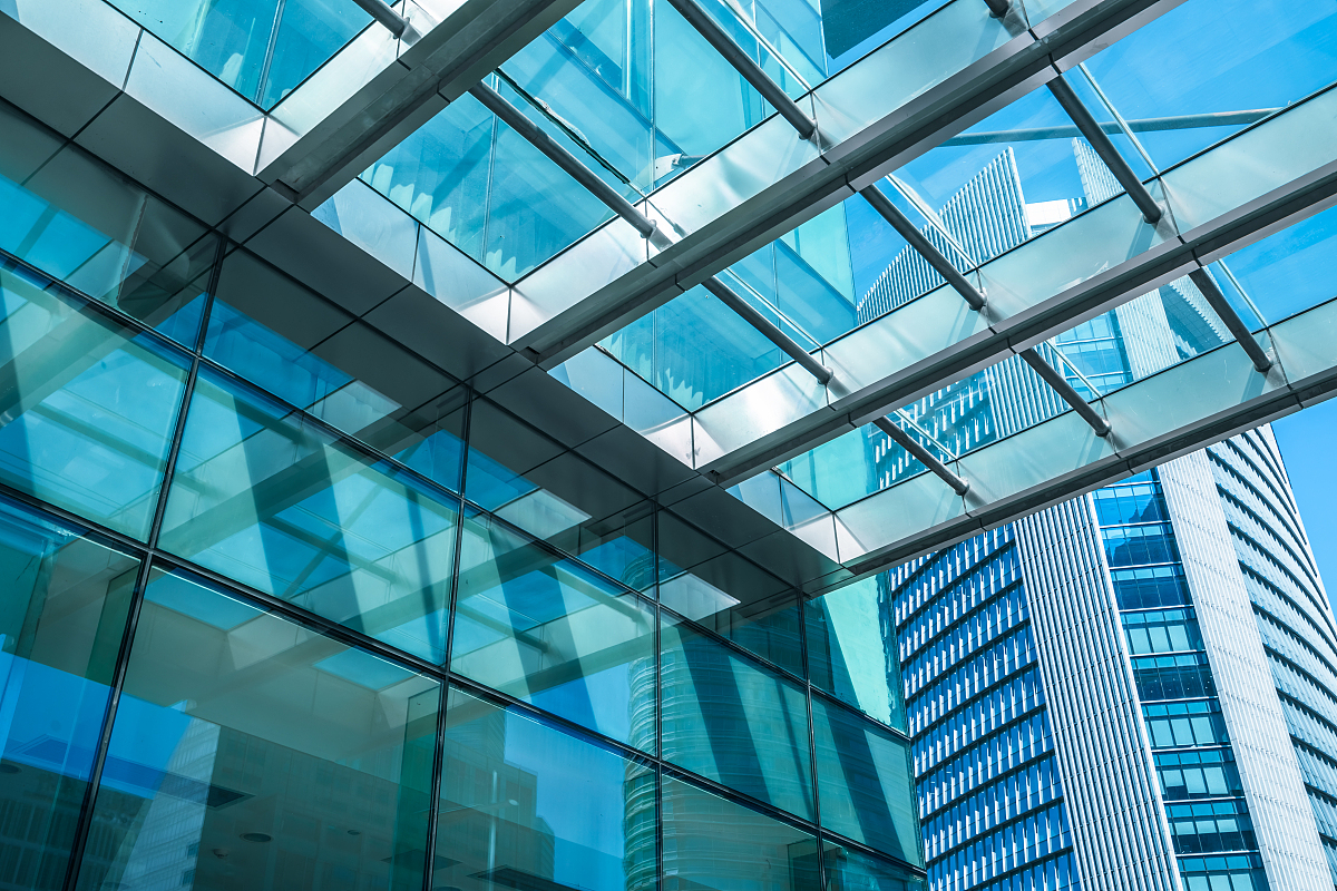 modern office building