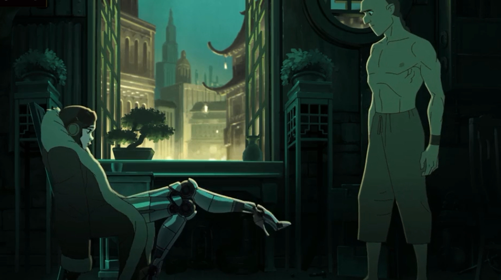 狐狸精被救下,再见恩人解开衣裳,全身竟被英国佬改编成了机器人