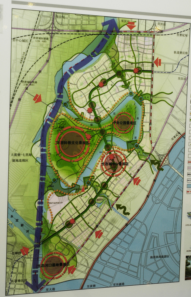 城市设计中的核心保护区、风貌协调区、建筑控制区怎么划分