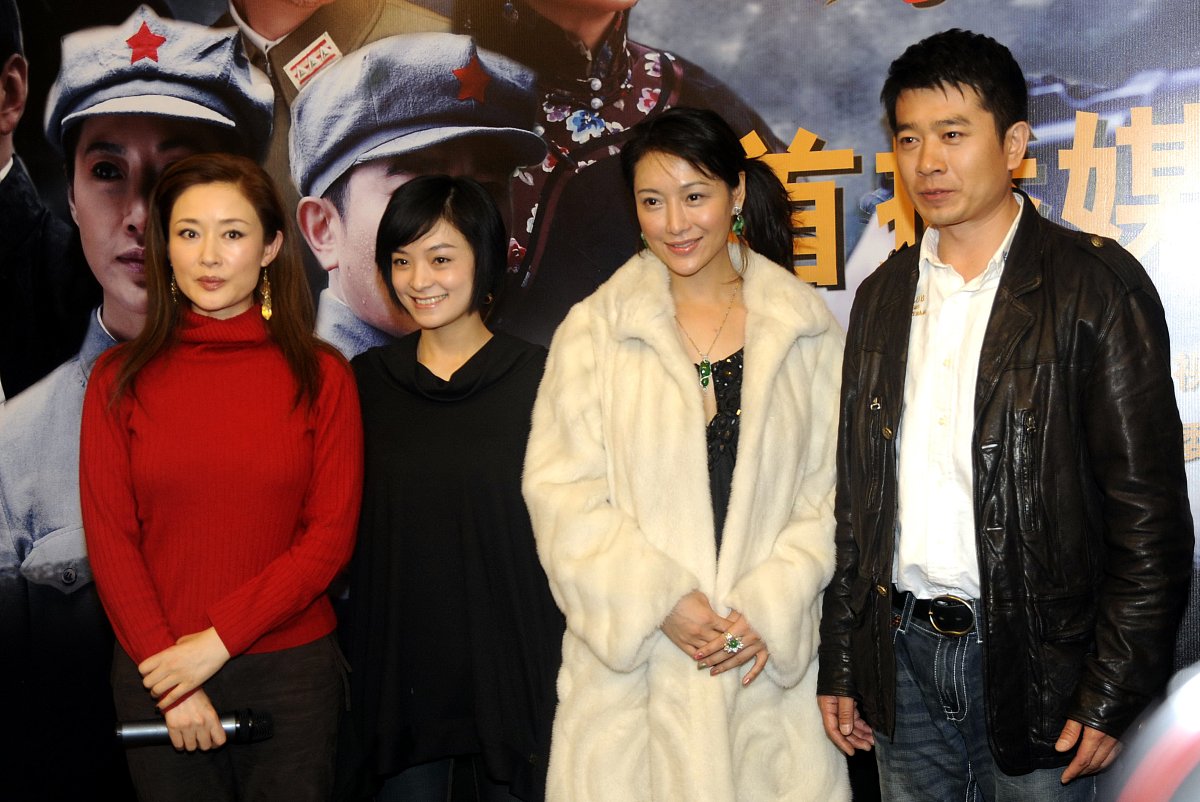 2009年2月11日,北京,电视剧《杀出绝地》举行发布会.***_***盖丽丽 唐