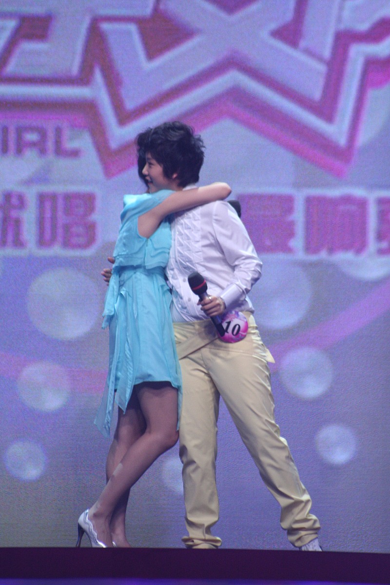 2009年7月17日,长沙,"快乐女生"全国总决赛第三场.***_***+++_+++快女