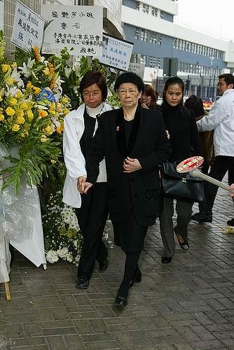 黄婉秋告别仪式