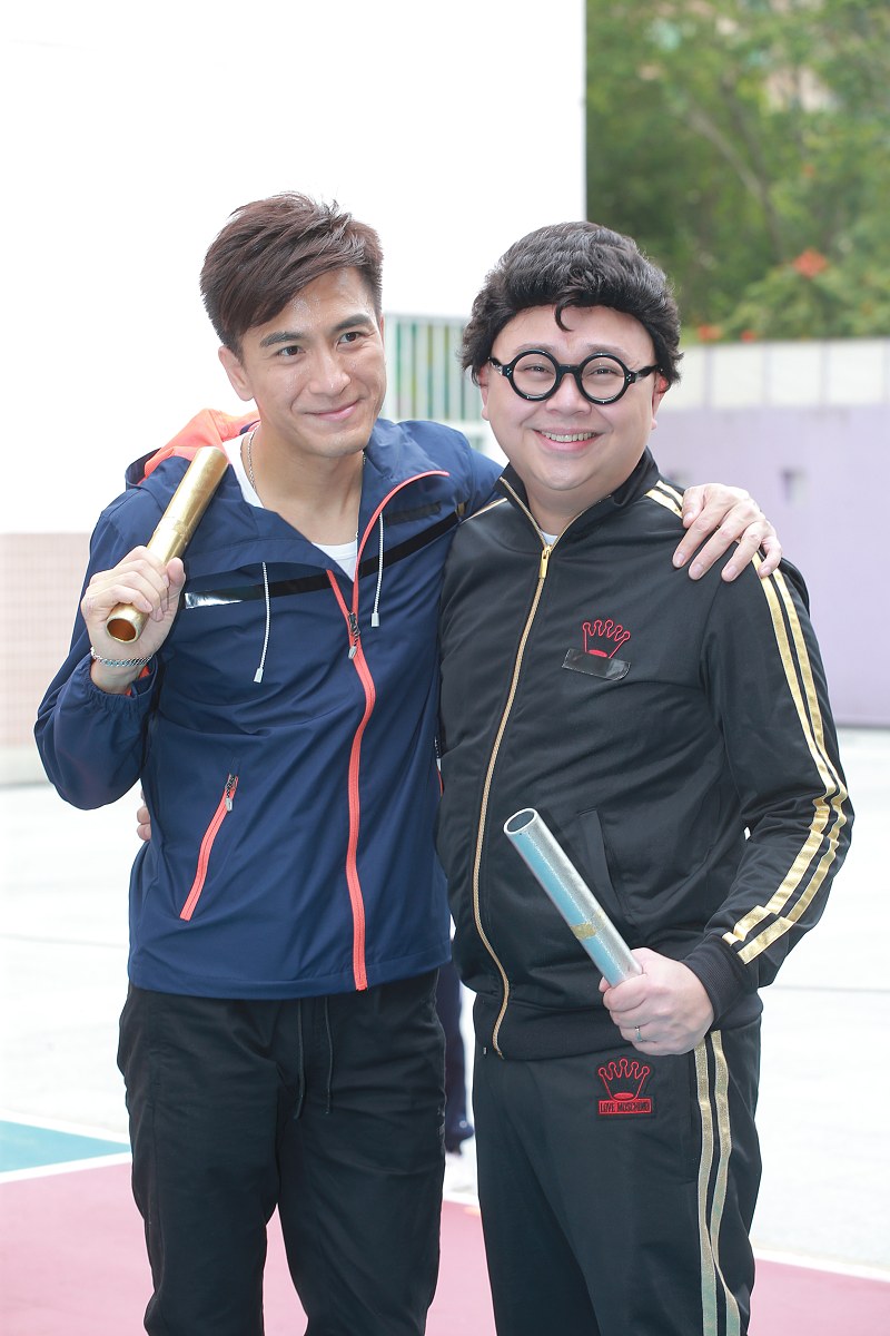 2016年1月30日,香港,tvb节目《凑仔攻略》进行外景拍摄***_*** , 马国