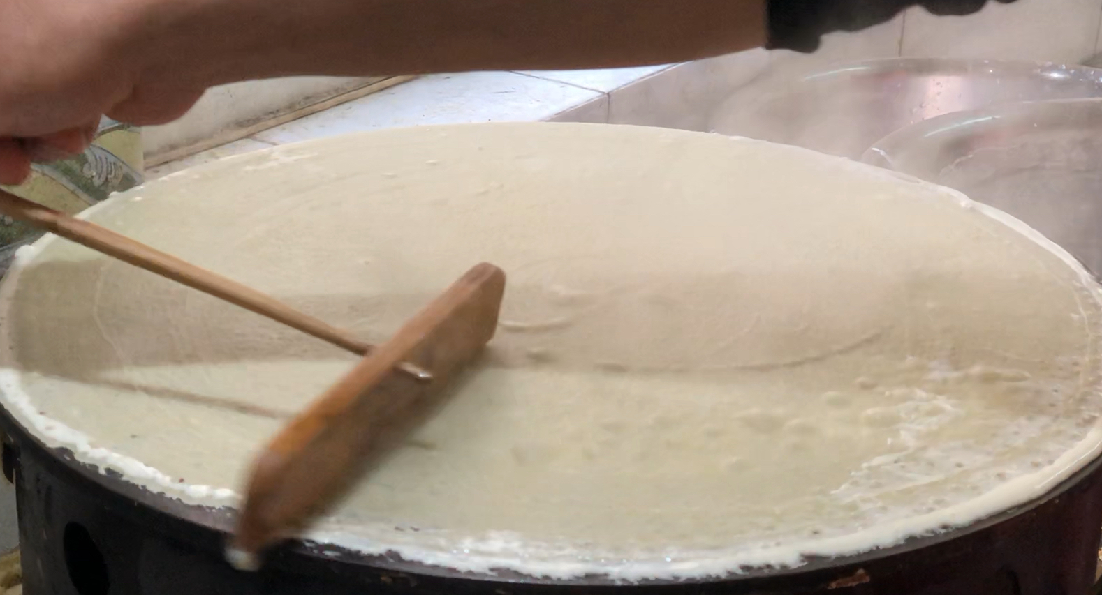 滕州菜煎饼学习制作
