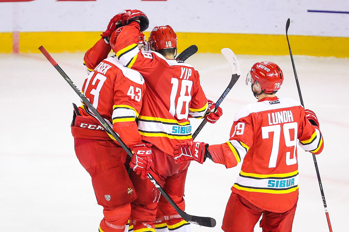 18/19khl:北京昆仑鸿星vs下诺夫戈德罗鱼雷
