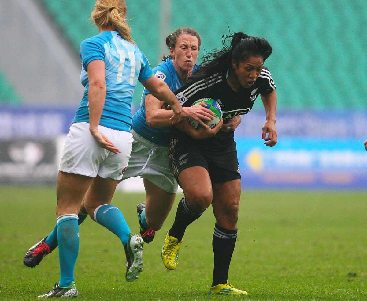 2013年3月31日,广州,2013世界女子七人制橄榄球赛,新西兰vs英格兰.新