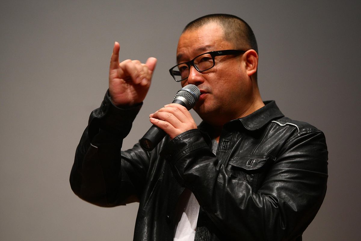 2011年10月8日讯,釜山,第16届釜山国际电影节.导演王小帅携电影《我11