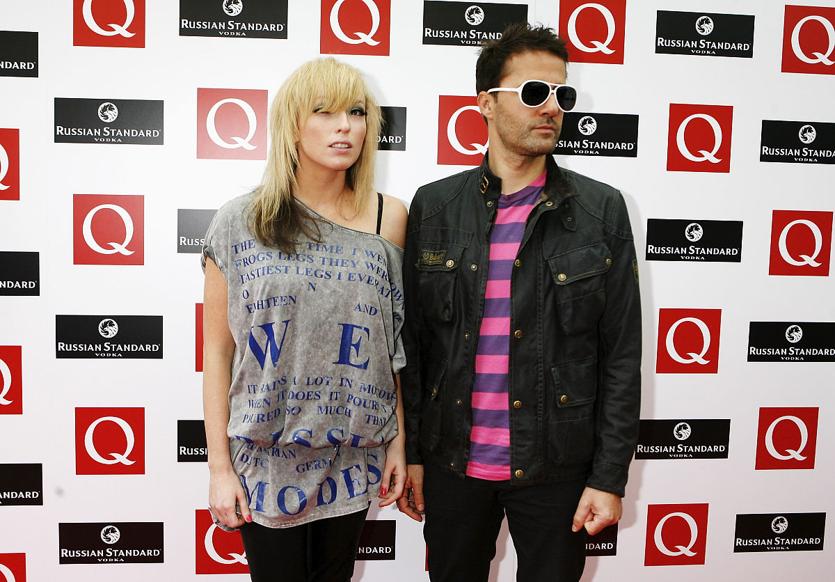 the ting tings arrive at the <strong>q</strong> awards at grosvenor house hotel