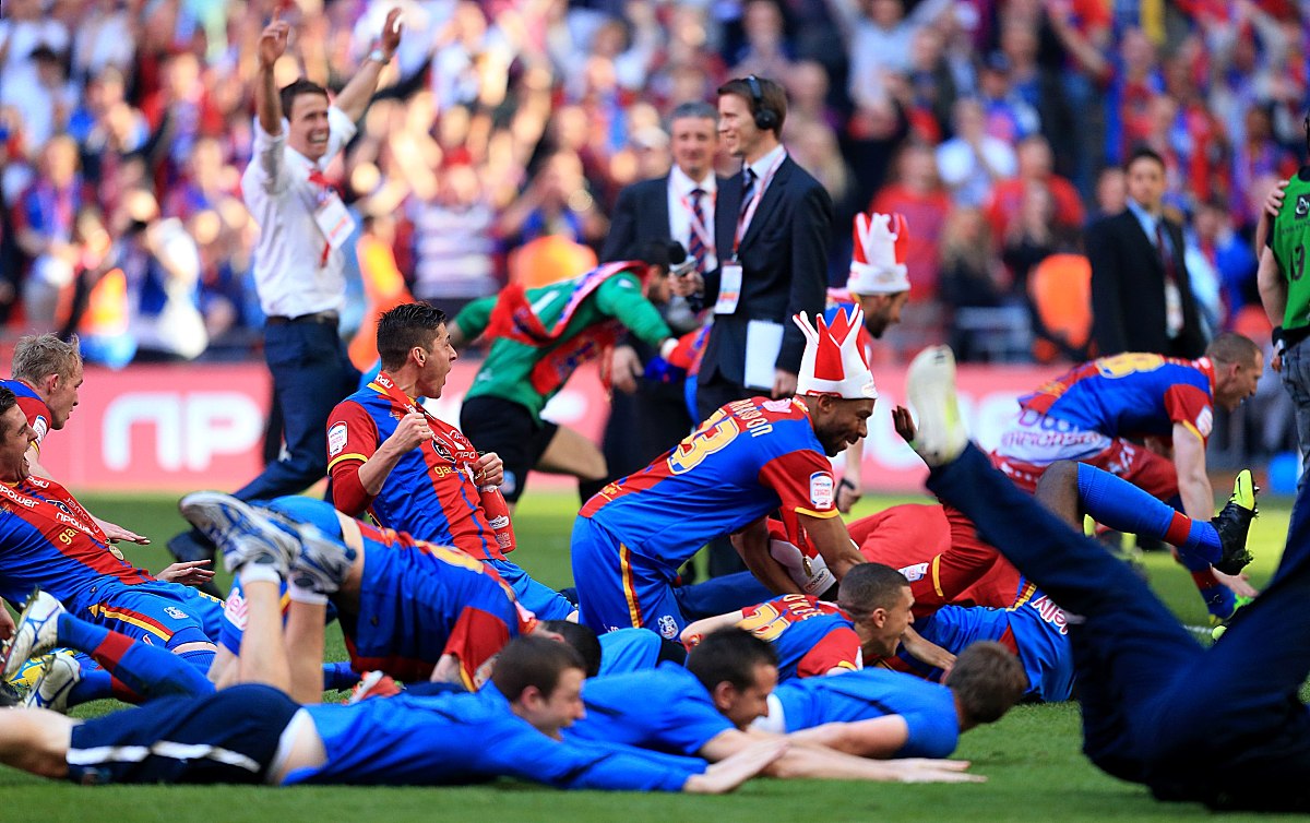 2013年5月27日,英国伦敦,12/13英冠升级附加赛,水晶宫1-0沃特福德,水