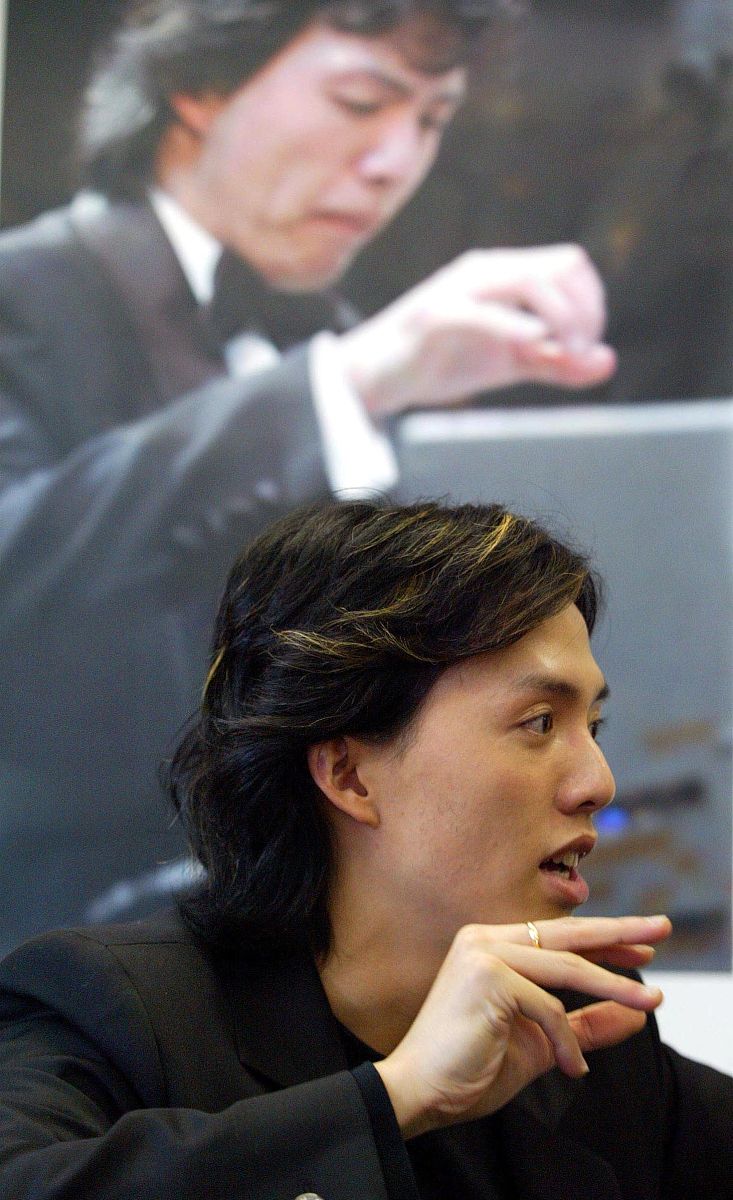2004年12月20日,北京,钢琴神童李云迪第三张个人专辑《李云迪-肖邦诙