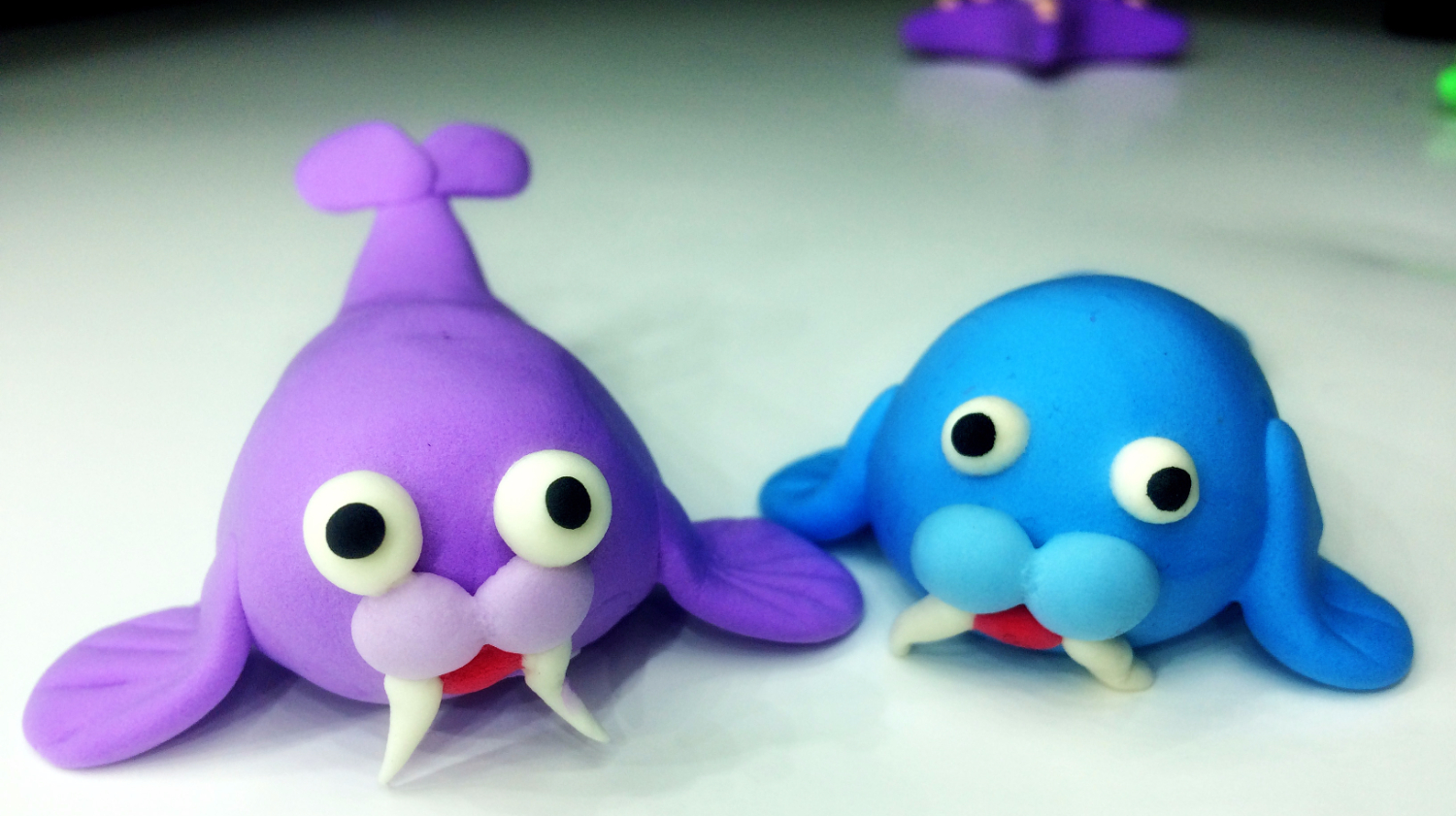 这么可爱的太空泥手工,增进亲子感情,妈妈一定要学会哦