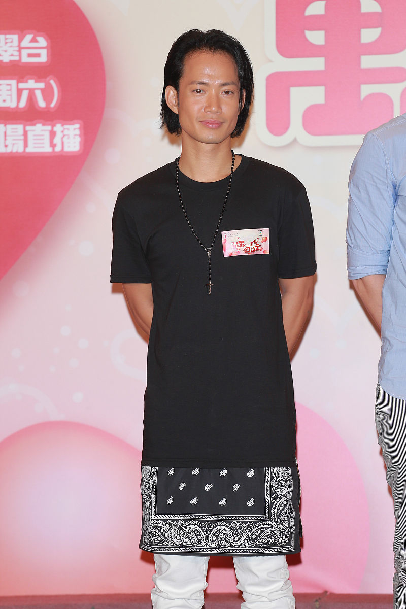 2014年5月21日,香港,明星出席"万众同心公益金"记者会.敖嘉年 ,