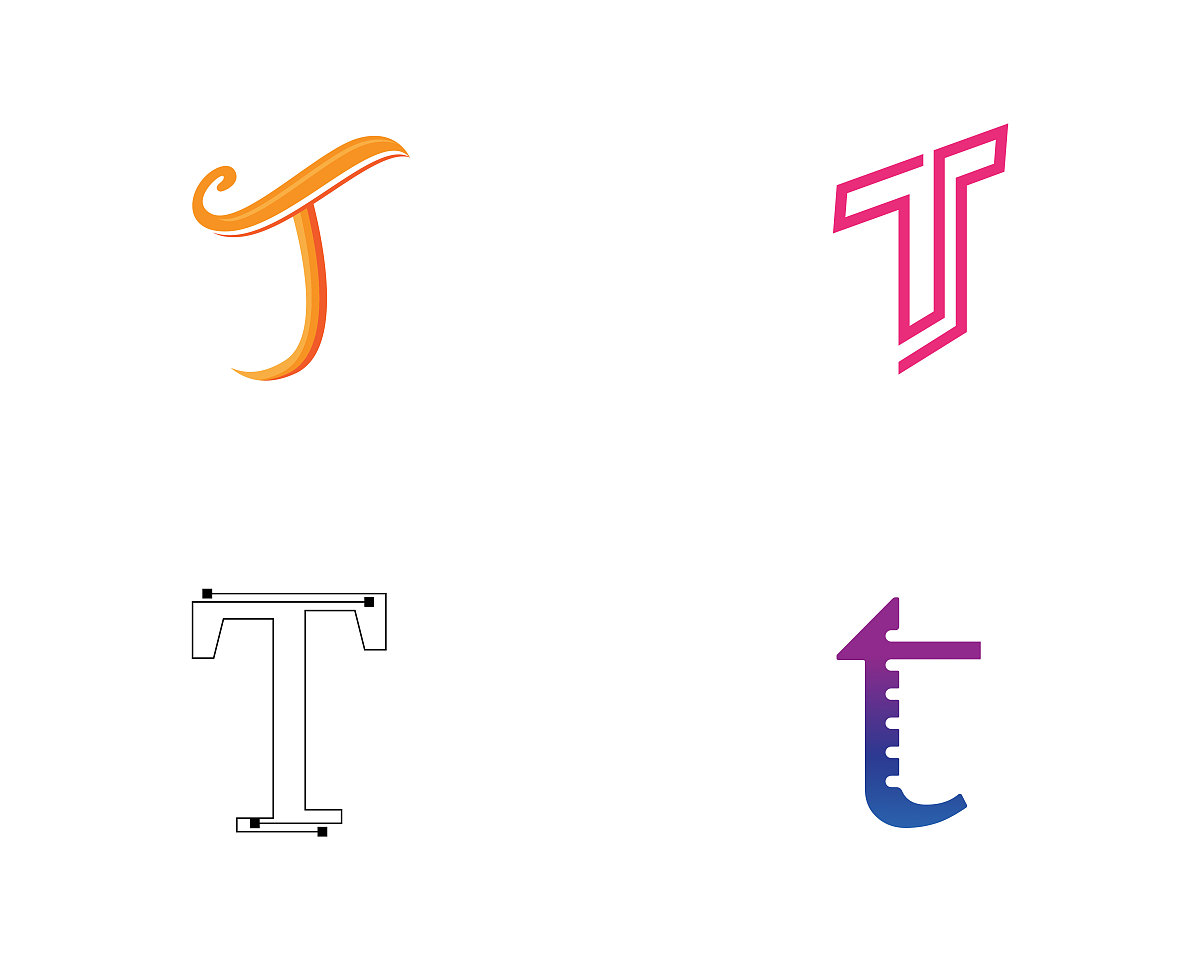 t的笔画顺序 - 学习汉字书写技巧