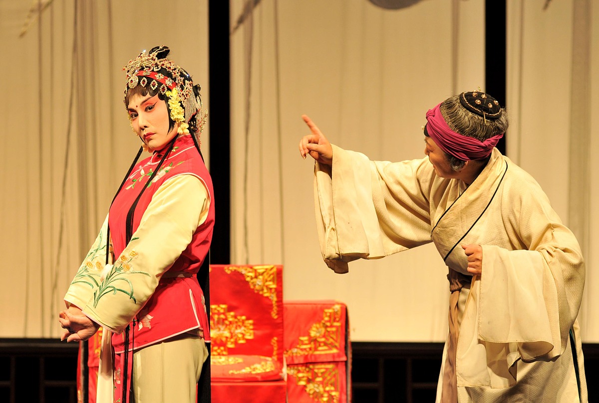 2009年8月19日讯,南京,昆剧《钗钏记 讨钗》早前在江苏省昆剧院演出.*