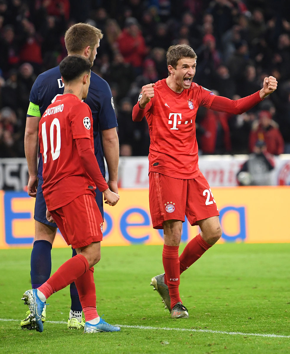 2019年12月11日,德国,19/20欧冠小组赛b组,拜仁慕尼黑3-1热刺.munich,