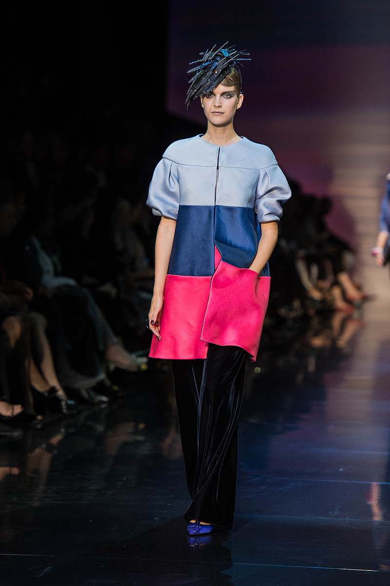 2012年7月3日,巴黎,2012巴黎高级定制时装周(秋冬):giorgio armani pr