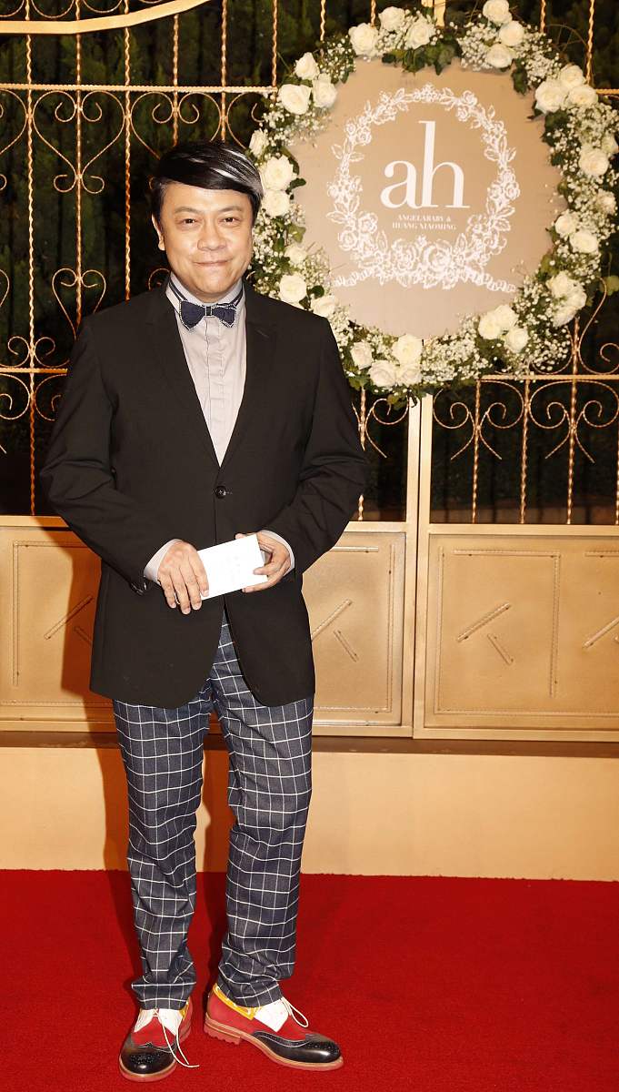 2015年10月8日,上海,黄晓明,angelababy婚礼举行.***_***蔡康永