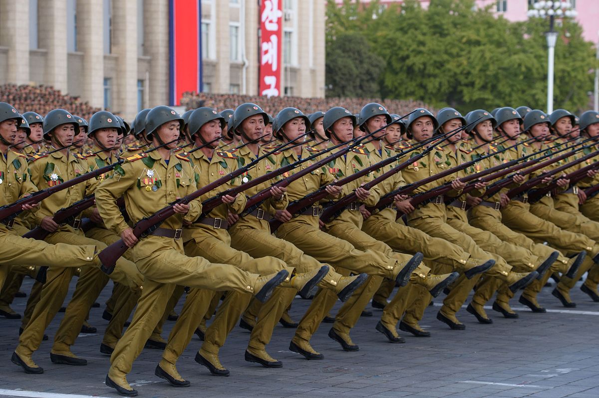 北朝鮮 閲兵パレード 弾簧ステップ 大変化 日本語訳