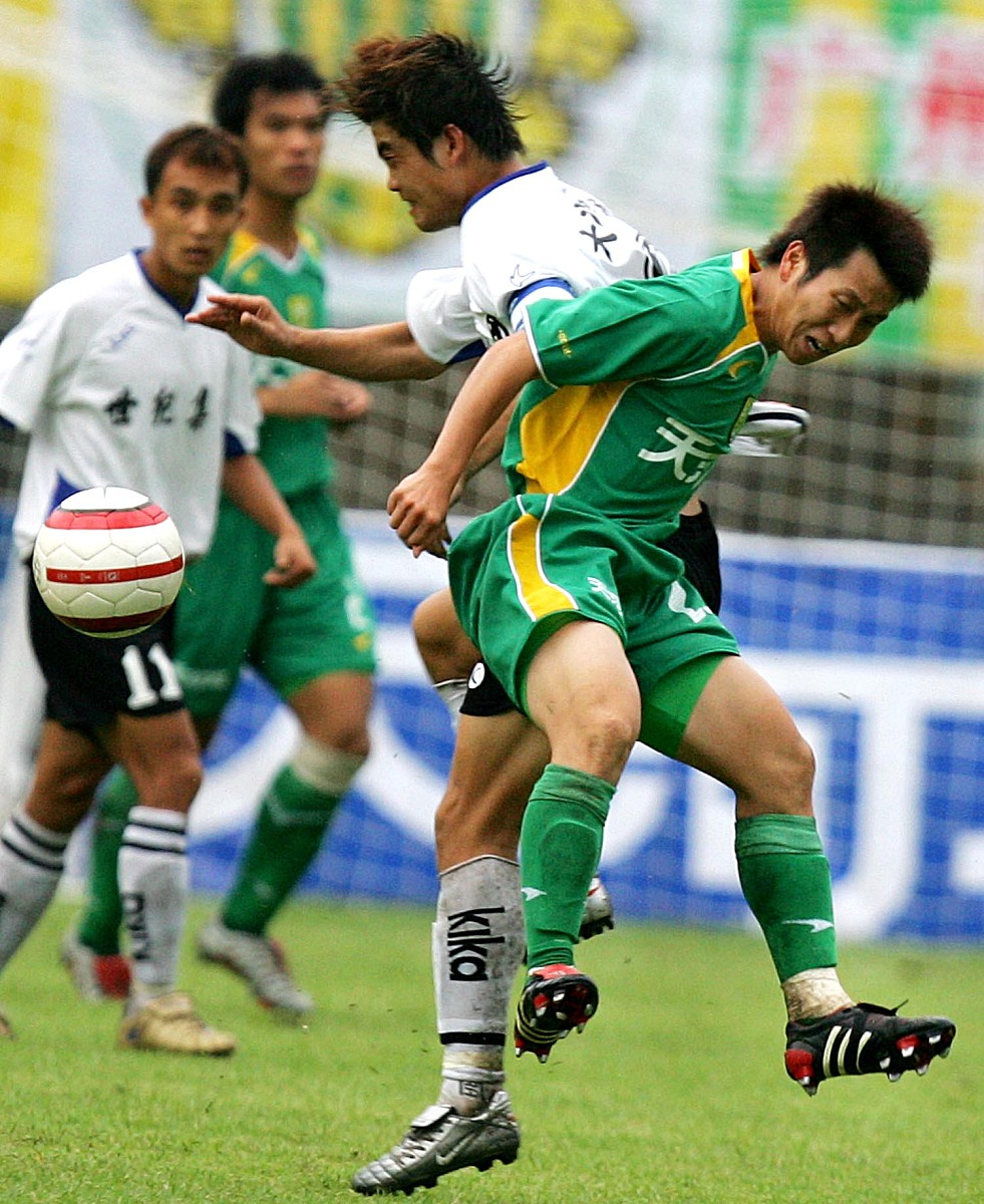 2005年8月13日,中甲第17轮,广州日之泉主场0-0平延边.+++_+++中甲,广